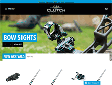 Tablet Screenshot of clutchoutdoors.com